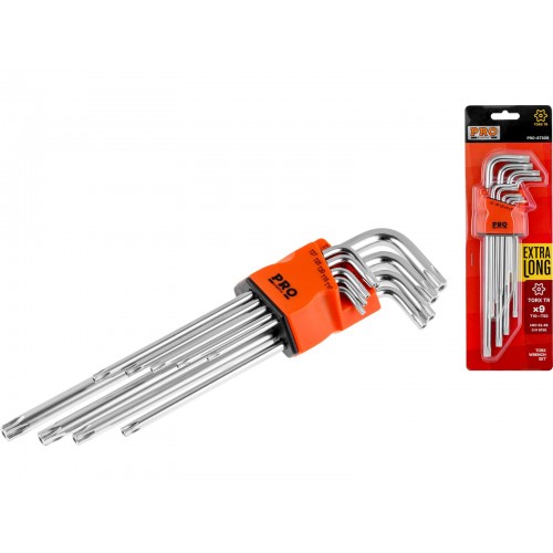Набор ключей Torx T10-T50 9шт экстрадлинных PRO STARTUL (PRO-87309) Набор ключей Torx T10-T50 9шт экстрадлинных PRO STARTUL (PRO-87309)