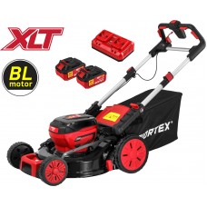 Газонокосилка аккумуляторная WORTEX CLM 4536-2 в кор. XLT SET БЕСЩЁТ.ДВИГ., САМОХОД., 18В+18В