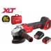 Аккум. углошлифмашина WORTEX CAG 1812 E в чем. ALL1 XLT SET БЕСЩЕТ., 18 В, 125 мм, 8000 об/мин
