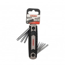 Набор ключей Torx CROWN T9-T40 8шт короткие CPHOF-TMAX08