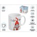 Кружка керамическая, в кор., 350 мл., CUTE GNOME-4, PERFECTO LINEA Кружка керамическая, в кор., 350 мл., CUTE GNOME-4, PERFECTO LINEA