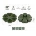 Форма для выпечки, силиконовая, круглая на 6 сердец, 25 х 4.5 см, NATURAL GREEN, PERFECTO LINEA Форма для выпечки, силиконовая, круглая на 6 сердец, 25 х 4.5 см, NATURAL GREEN, PERFECTO LINEA