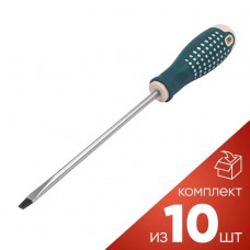 (к-т 10шт.)Отвертка шлицевая SL6.5х150мм