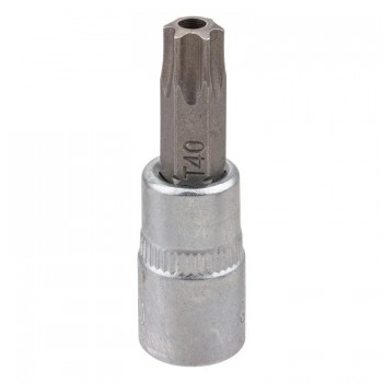 Головка-бита TORX T40H c отверстием, 1/4''