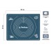 Коврик для теста с мерными делениями, силиконовый, 50х40 см, серия  BLUESTONE, PERFECTO LINEA