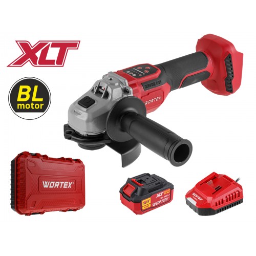Аккум. углошлифмашина WORTEX CAG 1812-2 SE в чем. XLT SET БЕСЩЕТ., 18 В, 125 мм, 3000-8500 об/мин Аккум. углошлифмашина WORTEX CAG 1812-2 SE в чем. XLT SET БЕСЩЕТ., 18 В, 125 мм, 3000-8500 об/мин