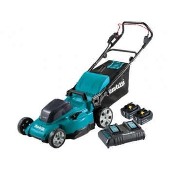 Газонокосилка аккумуляторная MAKITA LXT DLM480CT2