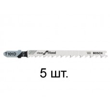 Пилка лобз. по дереву T101D (5 шт.) BOSCH