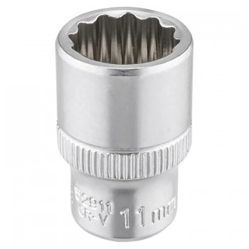 Головка 11мм (12гр.), 1/4''