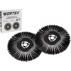 Комплект дисковых щеток 2 шт. для подметальной машины WORTEX HPS 6518
