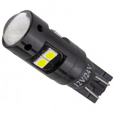 Лампочка светодиодная T10-3030-8SMD 12v белая