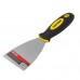 Шпатель нержавеющий с прорезиненной ручкой 3''-75мм Profi