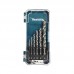 Набор сверл по металлу ц/х, HSS-G, D-78346 комплект из 6 шт MAKITA