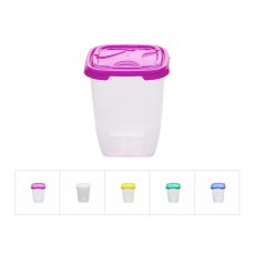 Контейнер пласт. прямоуг. 0.8 л, с крышкой, Frigo, DRINA
