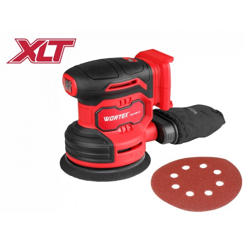 Аккум. эксцентриковая шлифмашина WORTEX COS 1218-1 E в кор. ALL1 XLT SOLO 18В, 125 мм, 6000-13000 об Аккум. эксцентриковая шлифмашина WORTEX COS 1218-1 E в кор. ALL1 XLT SOLO 18В, 125 мм, 6000-13000 об