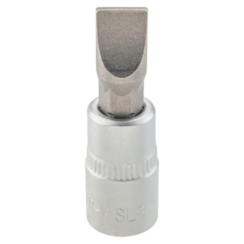 Головка-бита шлицевая 8мм, 1/4'' Головка-бита шлицевая 8мм, 1/4''