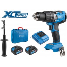 Аккум. дрель-шуруповерт BULL SR 1805 в чем. XLTpro, 2х4 А*ч, БЕСЩЕТ., 18 В, 120 Н*м, БЗП(мет.) 13 мм