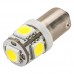 Лампочка светодиодная BA9S-5050-5SMD 12v белая Лампочка светодиодная BA9S-5050-5SMD 12v белая
