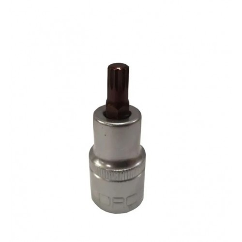 Головка-бита SPLINE 12-лучевая Premium M10 1/2''(L-55мм) Головка-бита SPLINE 12-лучевая Premium M10 1/2''(L-55мм)