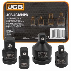 Набор адаптеров ударных 4пр(3/8''(F)x1/2''(M),1/2''(F)x3/8''(M),1/2''(F)x3/4''(M),3/4''(F)x1/2''(M)),в ложементе