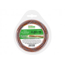 Леска ф 2.4 мм х 15 м витой квадрат сеч. ALULON TWIST STARTUL GARDEN