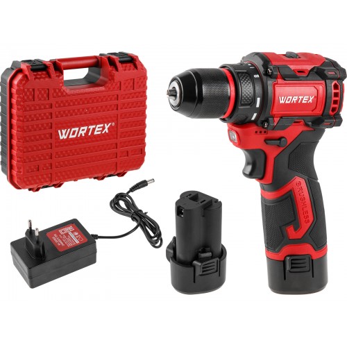 Аккум. дрель-шуруповерт WORTEX BD 1213-1 Dli в чем. 12 В, 40 Н*м, 2х2 А*ч, БЗП 10 мм Аккум. дрель-шуруповерт WORTEX BD 1213-1 Dli в чем. 12 В, 40 Н*м, 2х2 А*ч, БЗП 10 мм