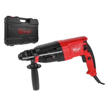 Перфоратор WORTEX LX RH 2628 в чем. 800 Вт, 2.8 Дж, 26 мм, 3 режима, SDS-plus, Vario-lock