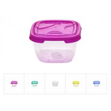 Контейнер пласт. прямоуг. 0.4 л, с крышкой, Frigo, DRINA