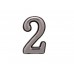 Цифра дверная АЛЛЮР пластик 