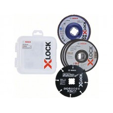 Набор кругов 125х1.0x22.2 мм X-LOCK BOSCH (5 шт.)
