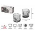 Набор стаканов, 2 шт., 230 мл, серия Ice Rock Smoke Grey, PERFECTO LINEA Набор стаканов, 2 шт., 230 мл, серия Ice Rock Smoke Grey, PERFECTO LINEA