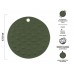 Коврик под горячее силиконовый, круглый, 17.5 х 0.2 см, NATURAL GREEN, PERFECTO LINEA Коврик под горячее силиконовый, круглый, 17.5 х 0.2 см, NATURAL GREEN, PERFECTO LINEA