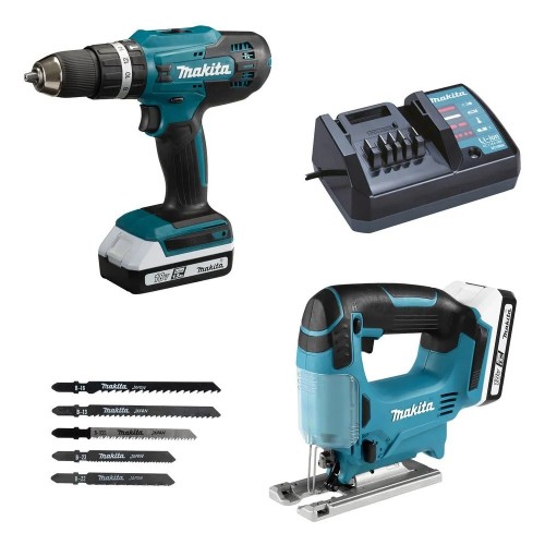 Аккум. дрель-шуруповерт MAKITA LXT HP488D + аккум. лобзик JV183D Аккум. дрель-шуруповерт MAKITA LXT HP488D + аккум. лобзик JV183D