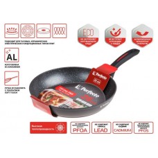 Сковорода ф 26х5.3 см, алюм., антиприг. покр., для индукц. плит, серия CHEF, PERFECTO LINEA