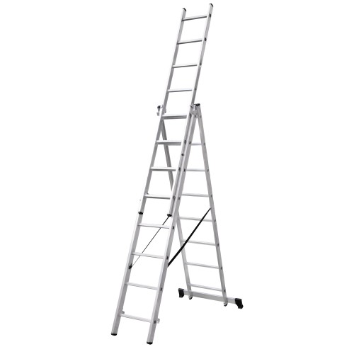 Лестница алюм. 3-х секц. 202/475/215см 3х8 ступ., 9,2кг PRO STARTUL (ST9944-08) Лестница алюм. 3-х секц. 202/475/215см 3х8 ступ., 9,2кг PRO STARTUL (ST9944-08)