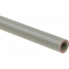 Труба ПП стекловолокно 20х3,4 PN25 SDR6 сер. 4м AV Engineering