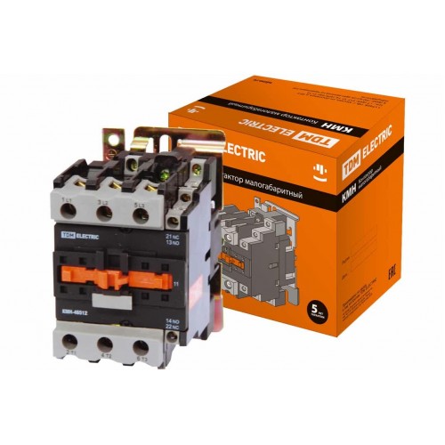 Контактор КМН-48012 80А 230В/АС3 1НО,1НЗ TDM Контактор КМН-48012 80А 230В/АС3 1НО,1НЗ TDM