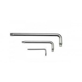 Ключ Г-образный TORX T27H с отверстием