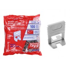 Основа д/укладки плитки с резьбой 1,5мм (100шт в уп.) Tayg