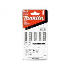 Пилка лобз. по металлу B-22 (5 шт.) MAKITA (пропил прямой, тонкий,)