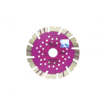 Алмазный круг 125х22,23мм по ж/бетону сегмент Tractor TRIO-DIAMOND (Высокие турбо-сегменты. Ж/б, бетон, плитка, кирпич, камень. Алмазная кромка 12*2,2