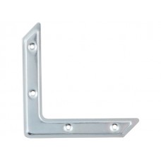 Уголок оконный 100х100×2 мм, белый цинк STARFIX