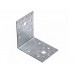Уголок крепежный 65х90х90 мм  1.8 мм  белый цинк