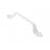 Ручка-скоба 80 мм витая, белая Ручка-скоба 80 мм витая, белая