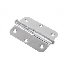 Петля 70 мм правая, белый цинк STARFIX