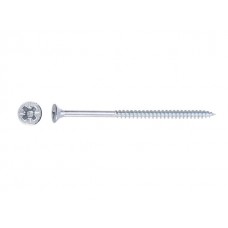 Шуруп универсальный 6.0х120 мм белый цинк (100 шт в карт. уп.) STARFIX