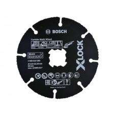 Круг отрезной 115х1.0×22.2 мм для дерева X-LOCK Carbide Multi Wheel BOSCH (подходит для всех типов УШМ)