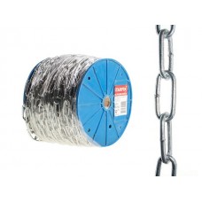 Цепь сварная длиннозвенная, оцинк. М6 DIN 763 (бухта 18 м) STARFIX