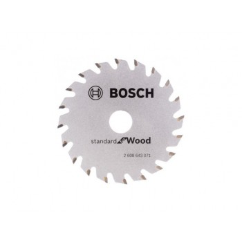 Диск пильный 85х15 мм 20 зуб. по дереву STANDARD FOR WOOD BOSCH ( твердоспл. зуб)