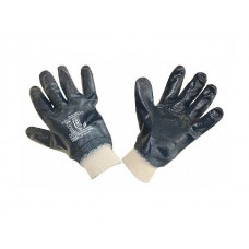Перчатки нитриловые полн. покрытие 11р (трикотажн. манжет)